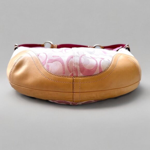 Coach Y2K Pink Optic Signature Large Soho Shoulder Bag 1851 - Picture 3 of 10
